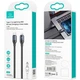 Кабель Usams US-SJ521 U71 Type-C to Lightning 20W PD Fast Charging & Data Cable 1.2m Black - изображение 6