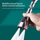 Аератор насадка для змішувача кухонного Faucet Splash Head Wanshe 3 режими Chrome - зображення 2
