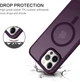 Протиударний чохол Space MagSafe iPhone 12 Pro (матовий) Violet (36246-2F) - зображення 2