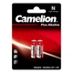 Батарейка LR1 Alkaline 2 Camelion (LR1-BP2) - зображення 1