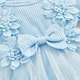 Боди детское с фатиновой юбкой Baby 60 см Синий 0-3 мес - изображение 4
