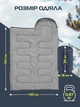 Спальний мішок (спальник) ковдра з капюшоном E-Tac SB-01 Navy Blue - зображення 5