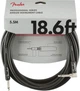 Кабель інструментальний Fender Cable Professional Series 18.6' Angled Black - зображення 1