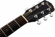 Электроакустическая гитара Fender CD-60SCE Black WN - изображение 7
