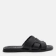 Жіночі шльопанці шкіряні Ashoes Гермес 38 24.5 см Чорні (ROZ6501004525) - зображення 1
