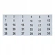Бокс сейф для ключей настенный металлический 20 x 16 x 7,5 см на 20 ключей c подвесками - изображение 6