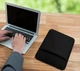 Чохол Папка для ноутбука Macbook Air 13" 34/24/2см Неопреновий Velvet Newstyle Чорний - зображення 3