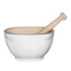 Cтупка с пестиком Emile Henry Kitchen tools 0.45л, белая (110255) - изображение 1
