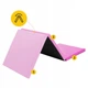 Мат гимнастический складной 4FIZJO 180 x 60 x 5 см Pink/Light Pink (P-5907739319678) - изображение 7