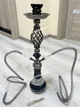 Высокий кальян на 2 трубки на 2 персоны Hookah Esprite 54 см черный - изображение 1