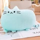 Игрушка плюшевая кот 40 см голубой - изображение 1