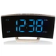 Годинник настільний з радіо Technoline WT460 Blue LED Black/Silver (WT460 blaue LED) - зображення 2