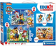 Puzzle dwustronne Clementoni Memo Klocki Paw Patrol 2 w 1 (8005125182916) - obraz 1