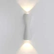 Світильник світлодіодний настінний, бра LUMINARIA SAVIO 6W 2L 3000K WHITE IP54 - изображение 1