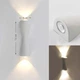 Світильник світлодіодний настінний, бра LUMINARIA SAVIO 6W 2L 3000K WHITE IP54 - изображение 2
