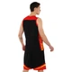 Форма баскетбольная Zelart L044 размер 2XL рост 170-175 см Black-Red - изображение 2