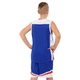 Форма баскетбольная детская Zelart L044 размер 3XS рост 110-120 см Blue-White - изображение 3