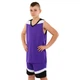 Форма баскетбольная детская Zelart L050 размер XS рост 130-140 см Purple-White-Black - изображение 2
