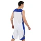 Форма баскетбольная Zelart L046 размер 3XL рост 175-180 см White-Blue - изображение 2