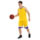 Форма баскетбольная Zelart L050 размер 5XL рост 185-190 см Yellow-Purple-White - изображение 3