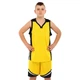 Форма баскетбольная детская Zelart L044 размер 3XS рост 110-120 см Yellow-Black - изображение 1