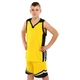 Форма баскетбольная детская Zelart L044 размер 3XS рост 110-120 см Yellow-Black - изображение 2