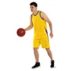 Форма баскетбольная Zelart L221 размер 5XL рост 185-190 см Yellow-Purple - изображение 3