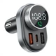FM трансмиттер Proove FM Launcher Sound Link 30W Type-C+USB (PD+QC3.0) black - изображение 3