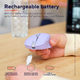 Компьютерная мышь Trust Ozaa Compact Multi-Device Wireless беспроводная 3200 dpi Фиолетовый (25384) - изображение 10