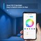 Розумний кольоровий LED-прожектор TP-Link Tapo L630 Wi-Fi / 350 Лм / GU10 Білий - зображення 4