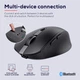 Компьютерная мышь Trust Ozaa Compact Multi-Device Wireless беспроводная 3200 dpi Черный (24819) - изображение 9
