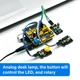 Набір датчиків Arduino навчальний Keyestudio 37 в 1 Жовтий (1014-189-00) - зображення 10
