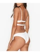 Купальник Victoria's Secret V-hardware White Bralette & Brazilian panty M Белый - изображение 4