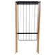 Сушарка для білизни підлогова Casa Si Bamboo Dryer S Braun (CS92303W06) - зображення 4