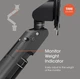 Крiплення Vogels Momo 4137 Monitor Mount Motion+ Black (6982287) - изображение 5