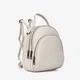 Сумка-рюкзак женская кожаная маленькая Regina Notte Backpack 03492_black Бежевый - изображение 3