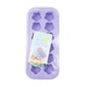 Форма для льда с контейнером и лопаткой ICE MAKE 27 х 12 х 7.5 см (R92456) Сиреневый - изображение 1