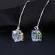 Серьги-протяжки с подвесками Honey Fashion Accessories серебристый (12-154) - изображение 1