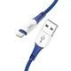 Кабель HOCO X70 Lightning Ferry charging data cable синій 6931474760449 - зображення 1