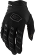 Моторукавички 100% Airmatic, S, Чорний (2837846) - изображение 1