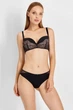 Комплект белья push-up Obrana 8169-008 Anabel Arto черный 75D-M - изображение 2