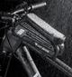 Велосипедна нарамна сумка для смартфона WEST BIKING 1,5L водонепроникна чорна - изображение 2
