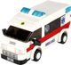 Klocki konstrukcyjne Alleblox City Vehicles Sity Ambulans 255 elementów (5904335887365) - obraz 10