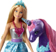 Zestaw do zabawy Mattel Barbie Dreamtopia Lalka Księżniczka i Jednorożec 29 cm (0887961611502) - obraz 3