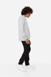 Джоггеры для мальчика черные H&M 158см (400097949) - изображение 3