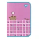 Папка факультативная пластиковая на молнии Yes Pusheen Hearts с карманом A4 - изображение 1