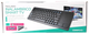 Клавіатура бездротова Omega OKB004B for Smart TV + Touchpad US Black (OKB004BIT) - зображення 5