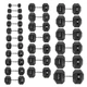 Гантель шестигранний HMS HEX PRO, 30 кг - зображення 3