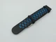 Силіконовий ремінець MiJobs Sport для 22мм для Amazfit GTR 2 Pace Stratos / Huawei Watch GT 2 / Samsung Gear S3 Чорний / Блакитний 1692P - зображення 4