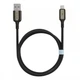 Кабель для Iphone 1м. USB to Lightning Dense Metal 2.4A для зарядки та передачі даних, Proove (CCDM20001101) - зображення 1